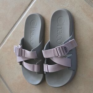 Chaco Chillos Slide Sandals Size 8 EUC